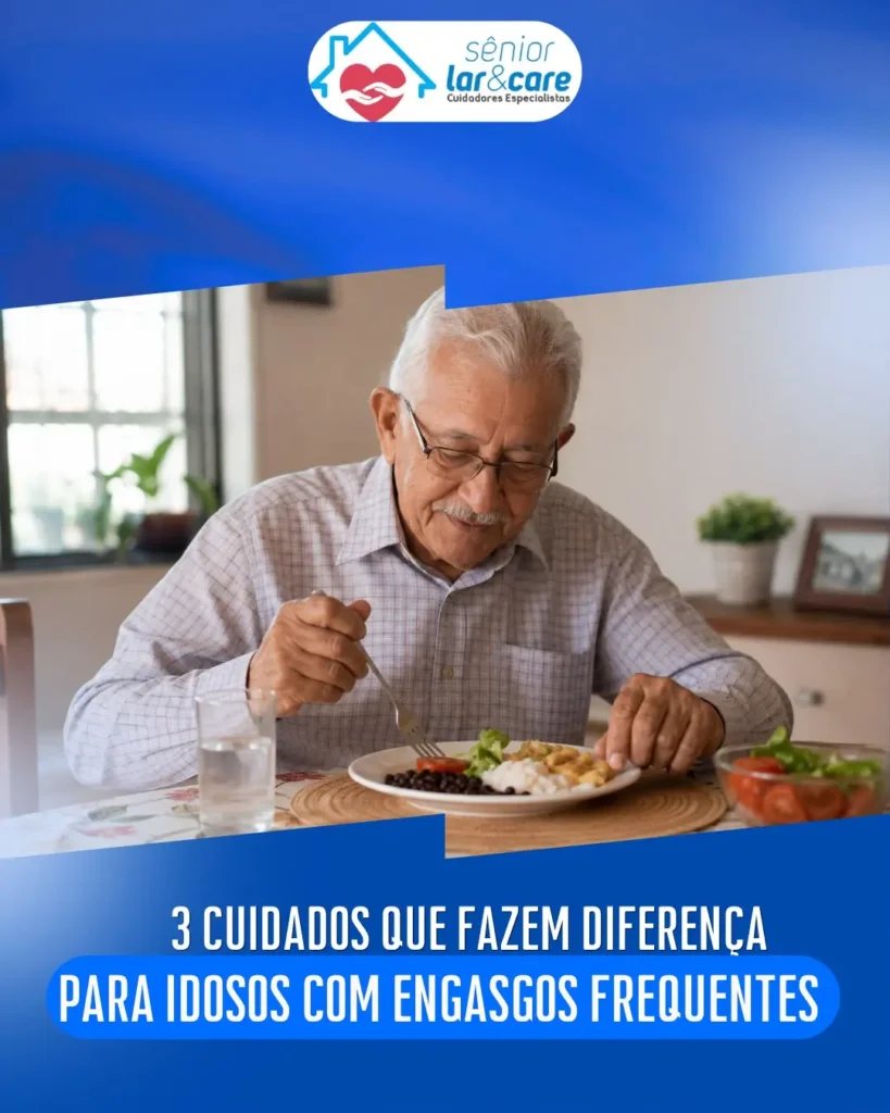 Engasgos frequentes em idosos